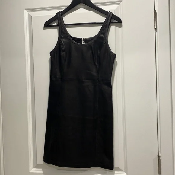 t by alexander wang leather dress Leather mini dress T by Alexander Wang Burgundy size 2 US in Leather